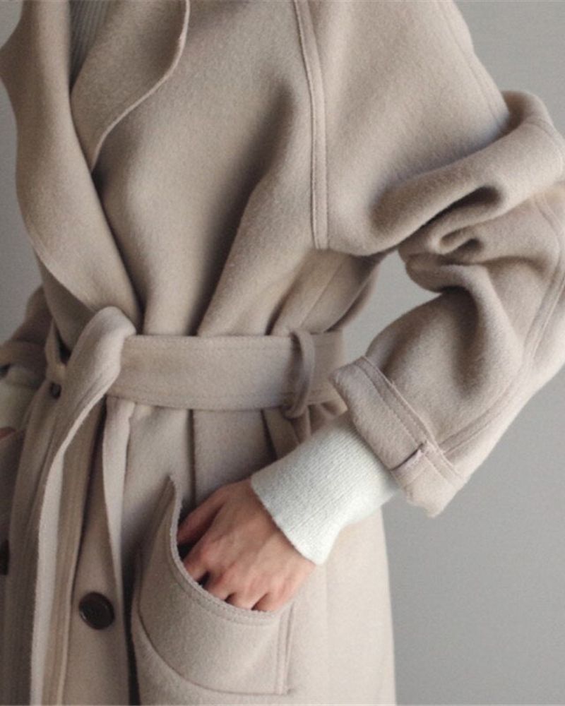 LEMIA - Manteau long élégant