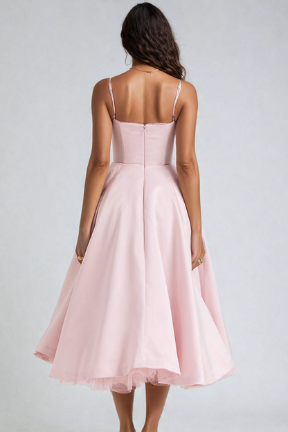 LAURA | ROBE AVEC DECOLTE EN COEUR