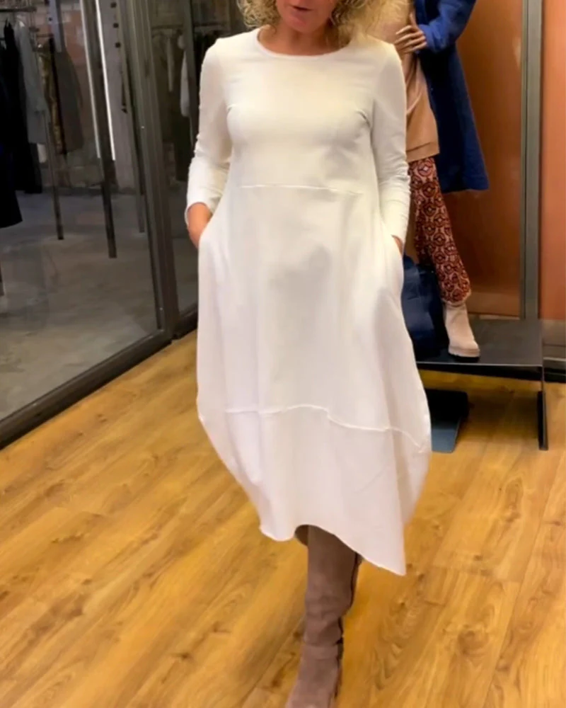 MACARENA - ROBE CONFORTABLE AVEC POCHES