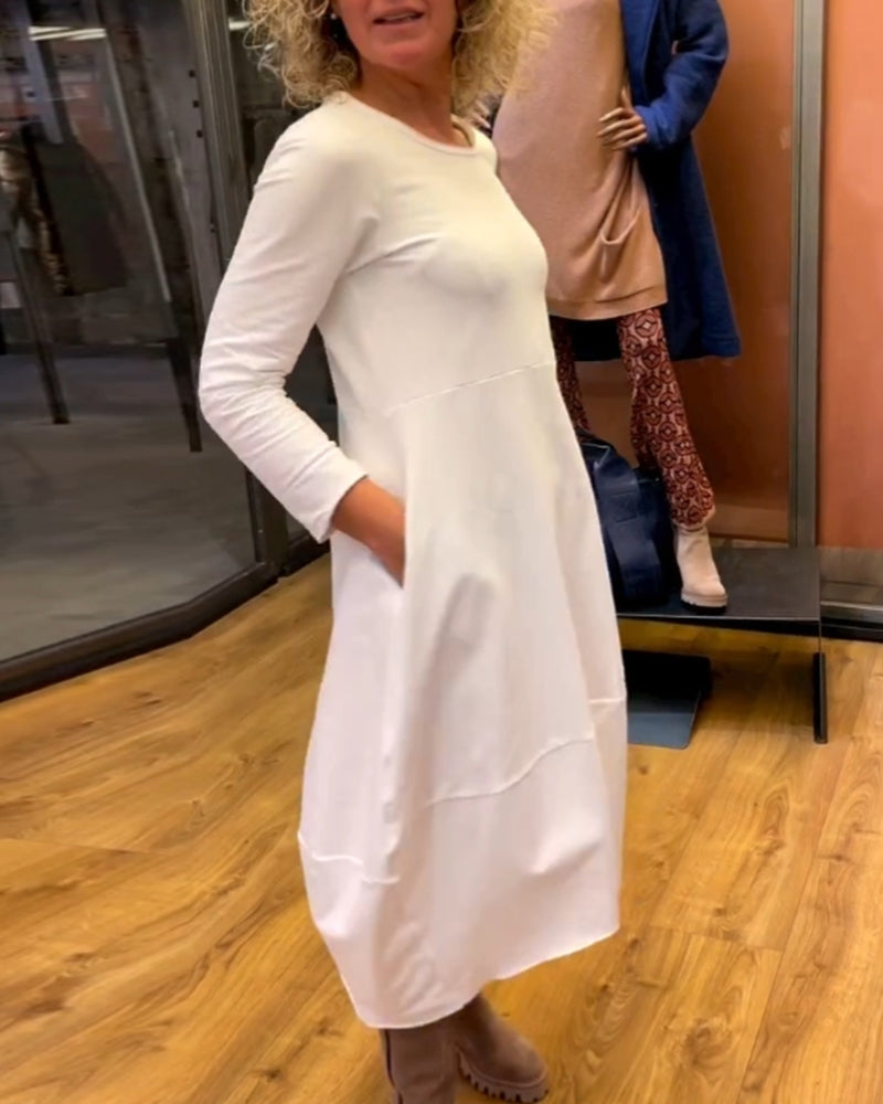 MACARENA - ROBE CONFORTABLE AVEC POCHES