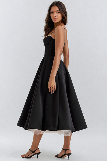 LAURA | ROBE AVEC DECOLTE EN COEUR
